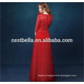 Новый дизайн высокого качества фабрики Китая элегантная дама Красный вечернее платье